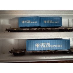 ACME HO 45112 DSB containervogns�t DFDS med 2 vogne typ Sgns
