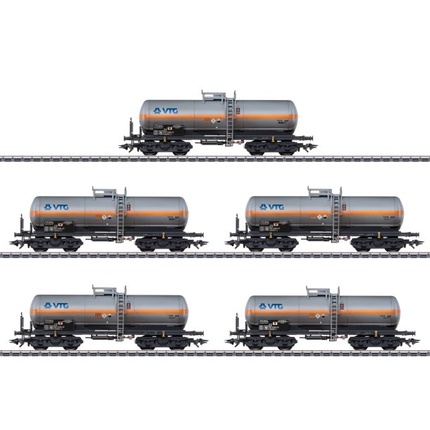 MHI model. Mrklin 46456 VTG Fem klorgastankvogne. Nyhed 2025 
