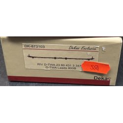 Dekas HO 873103 DB TWA-800B autotransport 23 RIV 80 DB 431 3 347-5, Laads 800B, nymalet