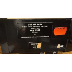 McK 5309 DSB diesellok MZ 1424 brun med LokSound til DCC j�vnstr�m drift og diesellyd