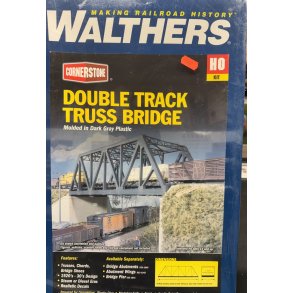 Walthers HO 933-3012 dobbeltsporet fagv�rksbro bygges�t