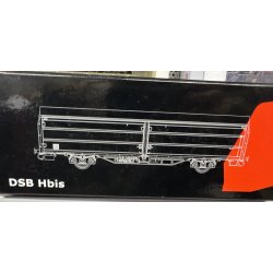 McK HO 0211 DSB lukket godsvogn Brun Post Danmark Hbis 46 86 225 0 362-0