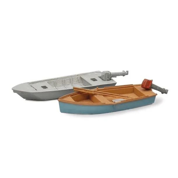 Artitec HO 50.128 Moderne fiskerb�de (2x) resin-s�t, umalet