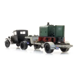 Artitec HO 387.556 Ford AA sttevogn Deutz lokomotiv. Frdig model. 