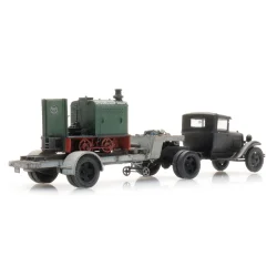 Artitec HO 387.556 Ford AA sttevogn Deutz lokomotiv. Frdig model. 
