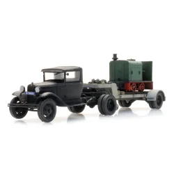 Artitec HO 387.556 Ford AA sttevogn Deutz lokomotiv. Frdig model. 
