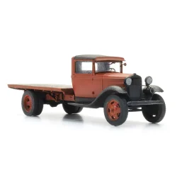 Artitec HO 387.711 Ford Model AA fladbed r�d f�rdig model. 