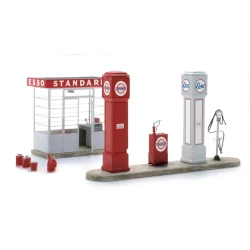 Artitec HO 387.634 Benzinstation Esso-Standard. F�rdig model . 