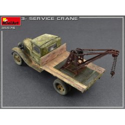 MiniArt 35576 3 TONS SERVICEKRAN bygges�t skala 1:35