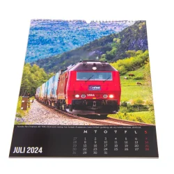 1234 Trainspotting.dk's 2024 kalender