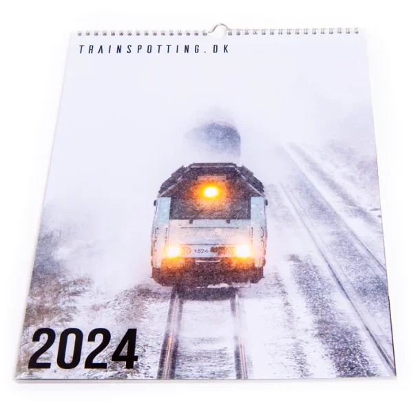 1234 Trainspotting.dk's 2024 kalender