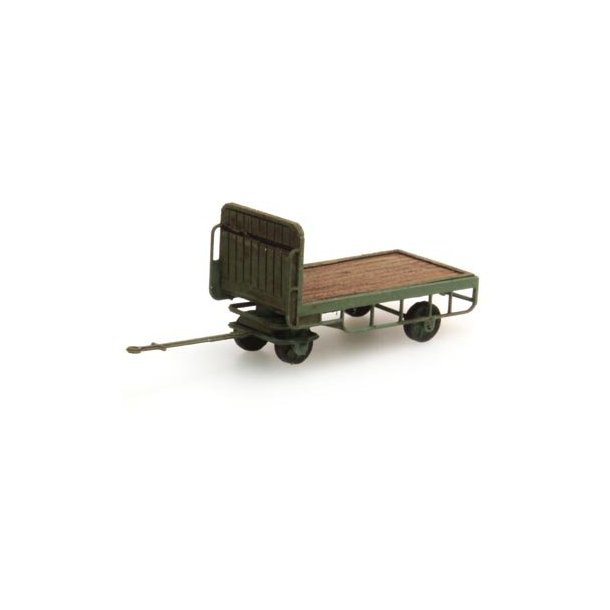 Artitec 316.14 spor N Bagage trailer grn. Frdig model 