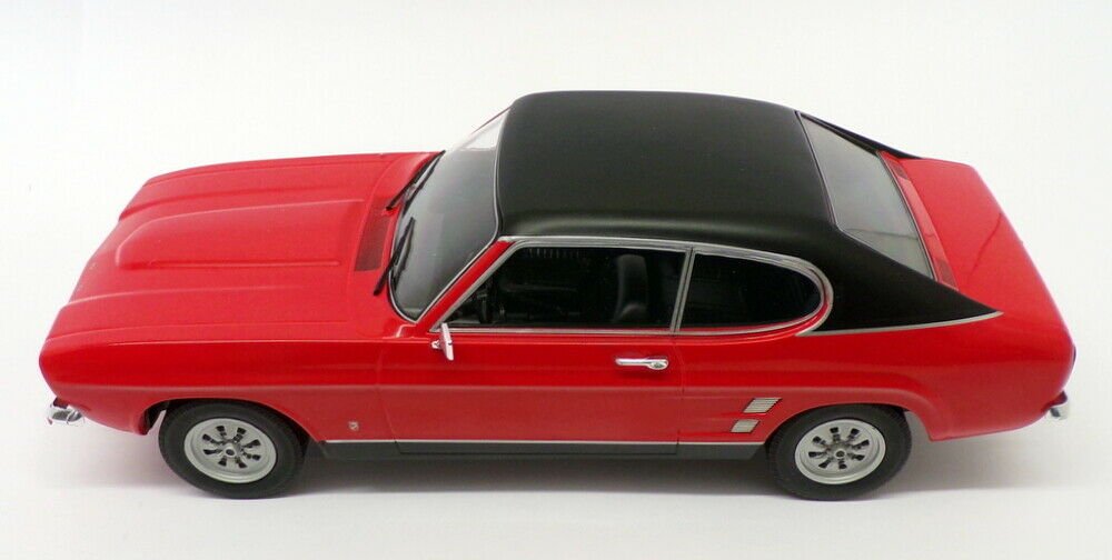 Modelcar Group MCG 18083 ford capri 1600 GT 1973 rød/sort. Scala 118