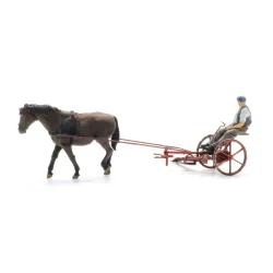 Aetitec HO 387.610 Plneklipperbjlke med hest + figur. Frdig model. 