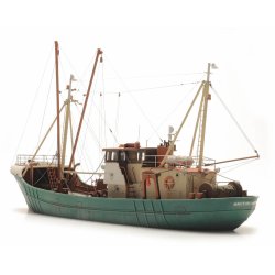 Artitec HO 50.146 Nords�en fiskekutter.  L x B x H:28,7 x 7,1 x 15 cm