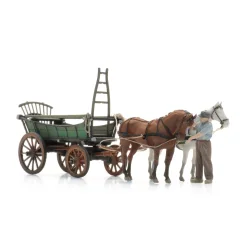 Artitec HO 387.599 Nordeuropisk hvogn med figur. Frdig model