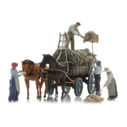 Artitec HO 387.620 Nordeuropisk hvogn lastet. Frdig model