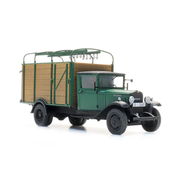 Artitec HO 387.631 Opel Blitz 6 dyrevogn. Frdig model 
