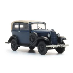 Artitec HO 387.646 Opel P4 motorhjelm op, bl�. F�rdig model