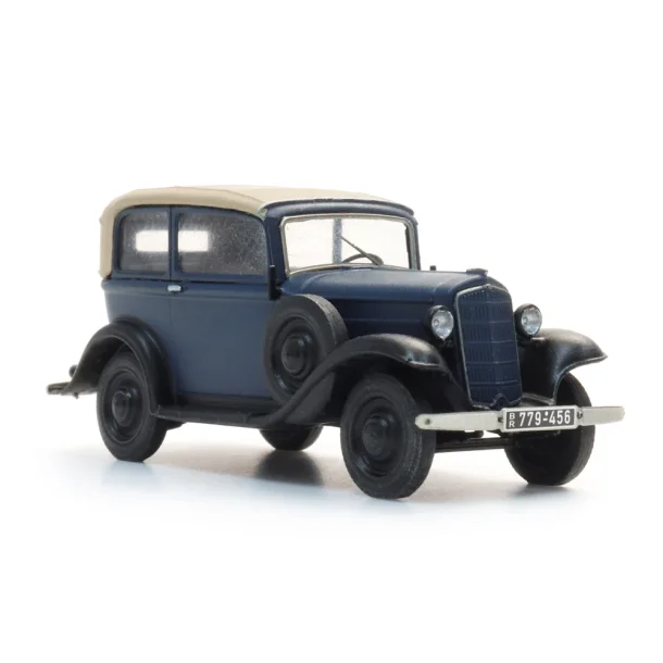 Artitec HO 387.646 Opel P4 motorhjelm op, bl�. F�rdig model