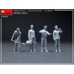 Miniart 38012 TYSK JERNBANEPERSONALE 1930-40'ERNE figurs�t bygges�t skala1:35