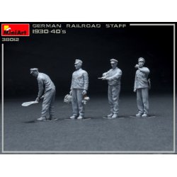 Miniart 38012 TYSK JERNBANEPERSONALE 1930-40'ERNE figurs�t bygges�t skala1:35