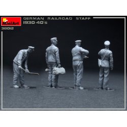 Miniart 38012 TYSK JERNBANEPERSONALE 1930-40'ERNE figurs�t bygges�t skala1:35