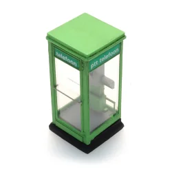 Artitec HO 387.484 PTT grn telefonboks. Frdig model