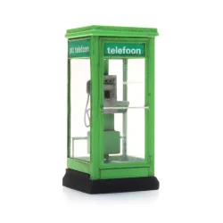 Artitec HO 387.484 PTT grn telefonboks. Frdig model
