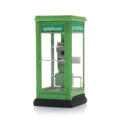 Artitec HO 387.484 PTT grn telefonboks. Frdig model