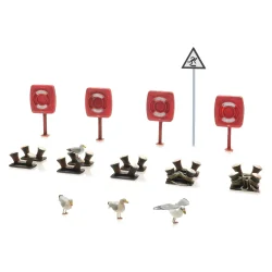 Artitec HO10.406 havne/kaj tilbeh�r Quayside s�t moderne. 