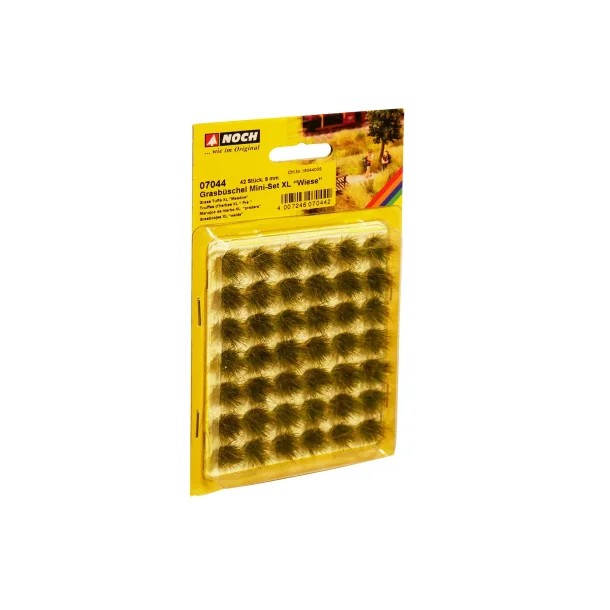 Noch alle str. 07044 Grs tuft Mini-Set XL "Eng" 42 stk., 9 mm.