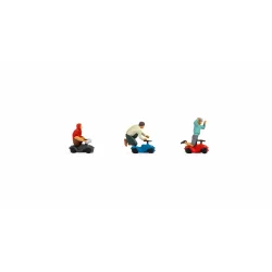 Noch HO 15808 figur st 3 figurer p Bobbycar