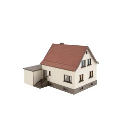 Noch HO 66606 laserskrne Bostningshus med garage 12,6 cm x 13,2 cm, 9,5 cm hjde. Nyhed 2022