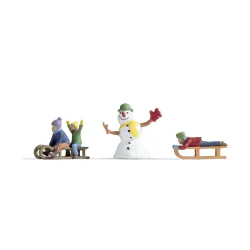 Noch 17921 spor O figurst Brn i sneen