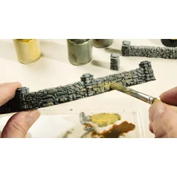 Noch HO 58280 Granit vgge Vghjde 1,5 cm, sjlehjde 2,2 cm, total vglngde 104 cm