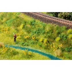 Noch alle str. 07250 Bunddkke folie mellemgrn, 12 x 18 cm.