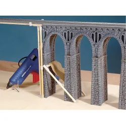 Noch HO 58665 Stenbrudsviadukt buet Radius (R2) 437,5&thinsp;mm, 30