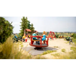 Noch HO 13403 mikro-bev�gelse b�rns karrusel 5 x 5 x 5,4 cm, installationsdybde 3,5 cm.