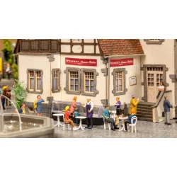 Noch HO 16245 figur st tema verden "Cafe"