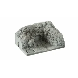 Noch HO 60762 Glemt sted "Stollen indgang" 16,5 x 12,2 cm, 8,3 cm hj, hjde wire tr "eg" 17 cm.