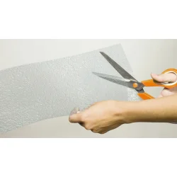 Noch alle str. 60852 Sfolie gennemsigtig gennemsigtig, med blgestruktur 41 x 26 cm. Nyhed 2023