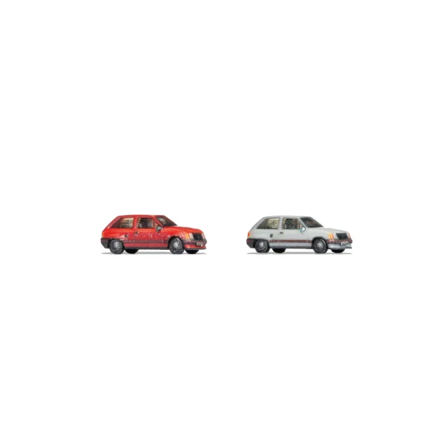 Noch 44602 spor Z Opel Corsa A 2 stk., rød og hvid