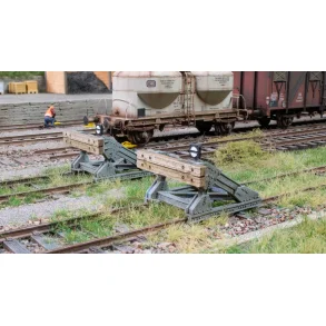 Noch HO 13602 stopbum 2,9 cm x 2,8 cm, 2,1 cm h�j  2 stk. Nyhed 2025