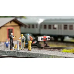 Noch HO 16604 Sjove scener "Rygepause" Nyhed 2025