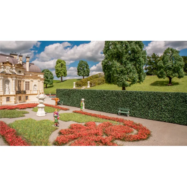 Noch HO/TT/O 21520 H�kke, h�jt m�rkegr�n, 2 stykker, 4 x 1 cm, hver 50 cm lange. Nyhed 2025