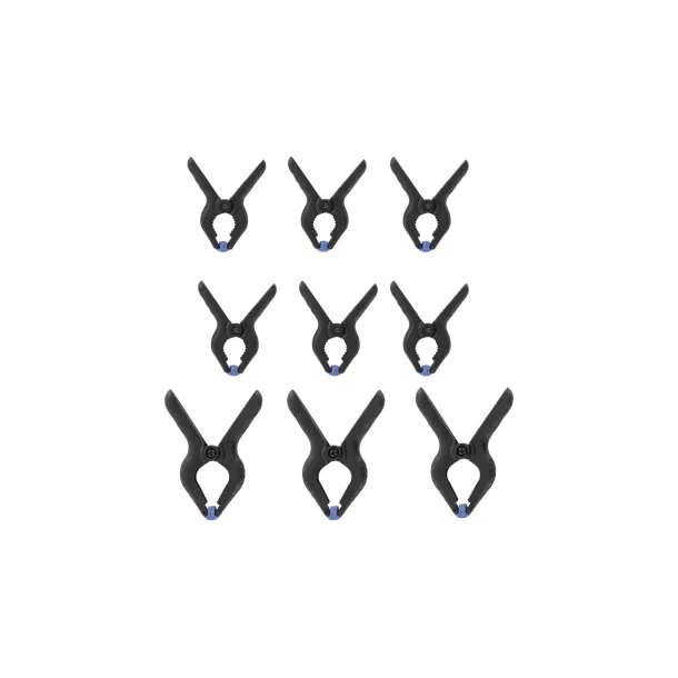 Noch 60105 Nylon klemmes�t, 9 dele 3 store, 6 sm�. Nyhed 2025 