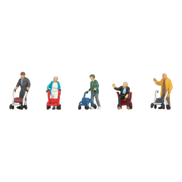 Noch HO 15549 figurs�t �ldre med Rollator. Nyhed 2026