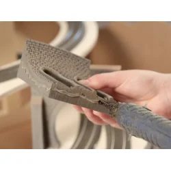 Noch HO/HOm/HOe 58031 Tunnelens indre v�g buet. 2 stykker, hver 10 cm lange velegnet til alle radier