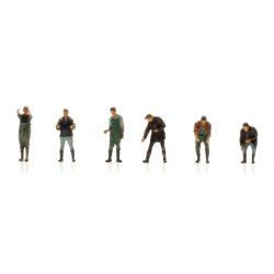 Artitec HO 5870007 figur s�t Sejlere i havn. F�rdig model